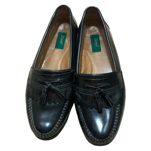 Bass Other - GH Bass & Co Weejuns Jeremy Loafers Tassle Dress Shoes Mens 10EE Black Leather